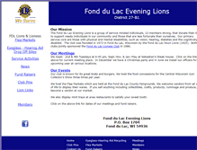 Tablet Screenshot of fonddulaclions.org